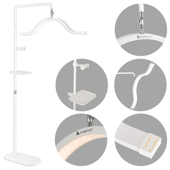 Lampa kosmetyczna LED 45W VENA do stylizacji rzęs, brwi i makijażu permanentnego