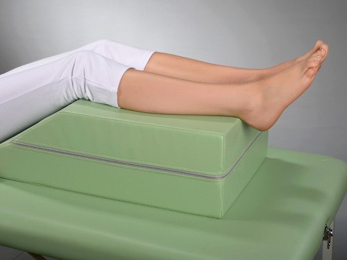 Klin do masażu kończyn dolnych w trakcie masażu brzucha - 70/40x40x20 (tapicerka Vinyl Flex)