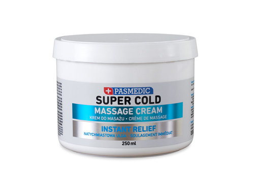 Krem do masażu - Super Cold Pasmedic 250 ml