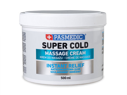 Krem do masażu - Super Cold Pasmedic 500 ml
