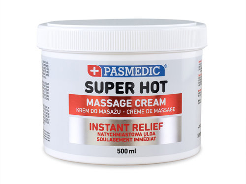 Krem do masażu - Super Hot Pasmedic 500g