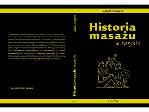 Książka - "Historia masażu w zarysie" L. Magiera