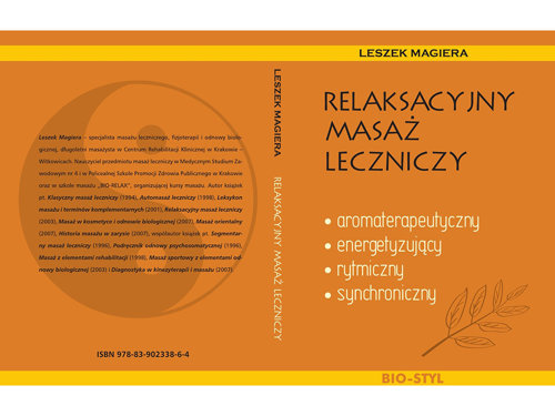 Książka - "Relaksacyjny masaż leczniczy" L. Magiera