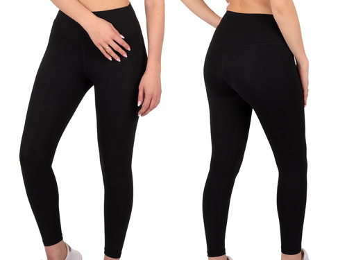 Legginsy damskie, czarne