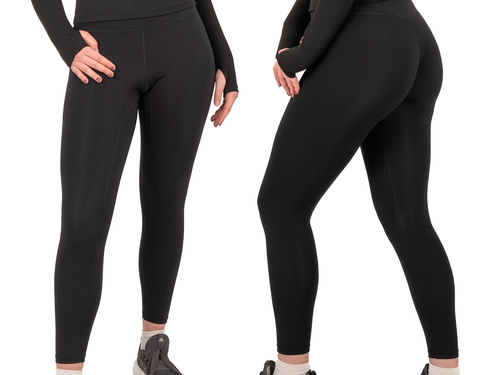 Legginsy damskie, czarne