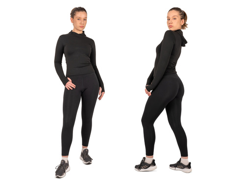 Legginsy damskie, czarne
