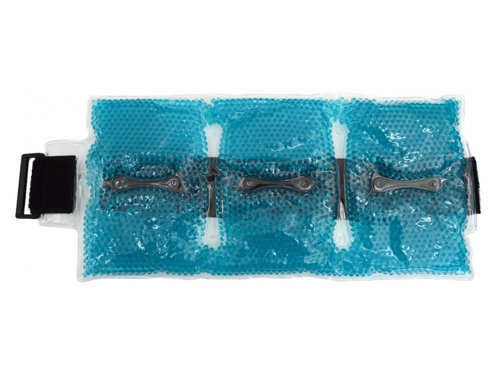 Okład żelowy MoVeS Hot/Cold Pearl Pack-Back Wrap z perełkami żelowymi 43x17,5cm