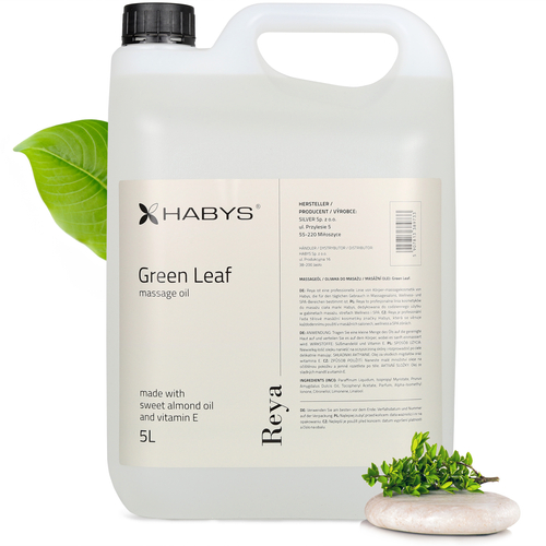 Olejek do masażu Reya Green Leaf Habys 5L