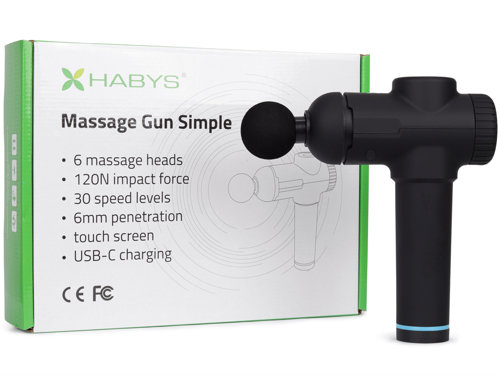 Pistolet do masażu masażer wibracyjny massage gun Simple