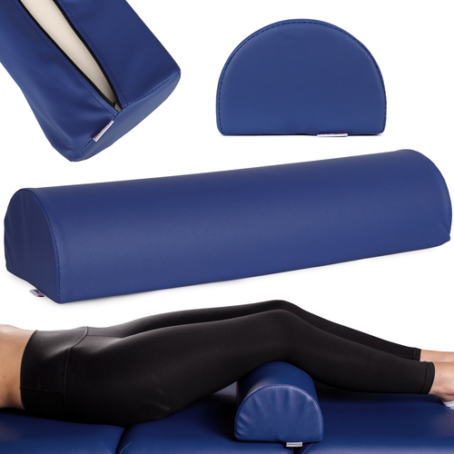 Półwałek do masażu pod stopy lub pod kolano - 60x18x12 (tapicerka Comfy Base)
