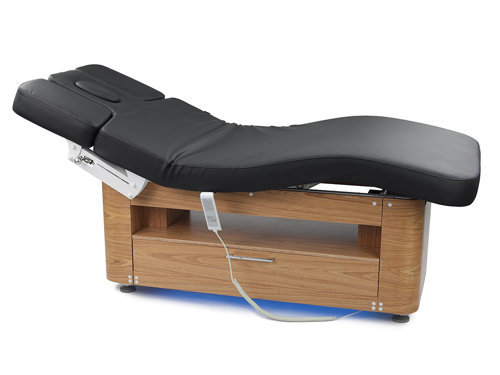 Stół do masażu Sonoma, pilot, oświetlenie LED, półka na akcesoria
